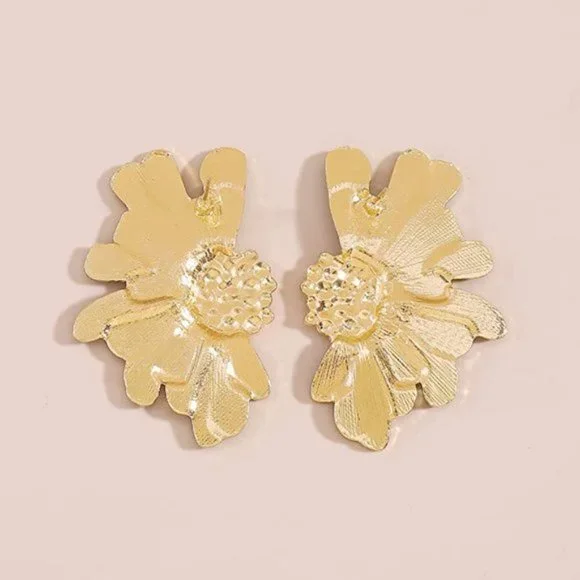 Magical Flower Statement Earrings - Picture 3 of 5